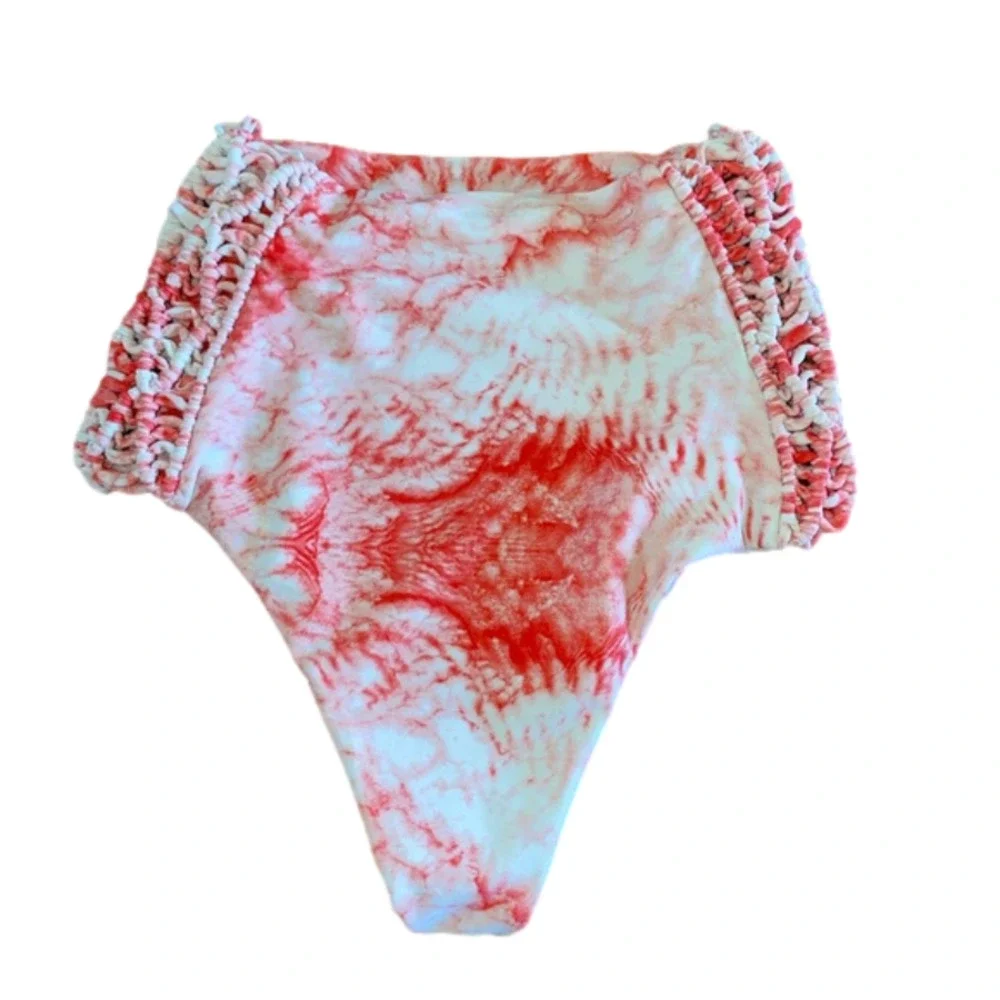 MIKOH Rarotonga High Waist Bikini Bottom size small